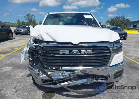 2025 Ram 1500 Laramie 4X4 5'7 Box из США, поврежденный, VIN 1C6SRFJP6SN579005